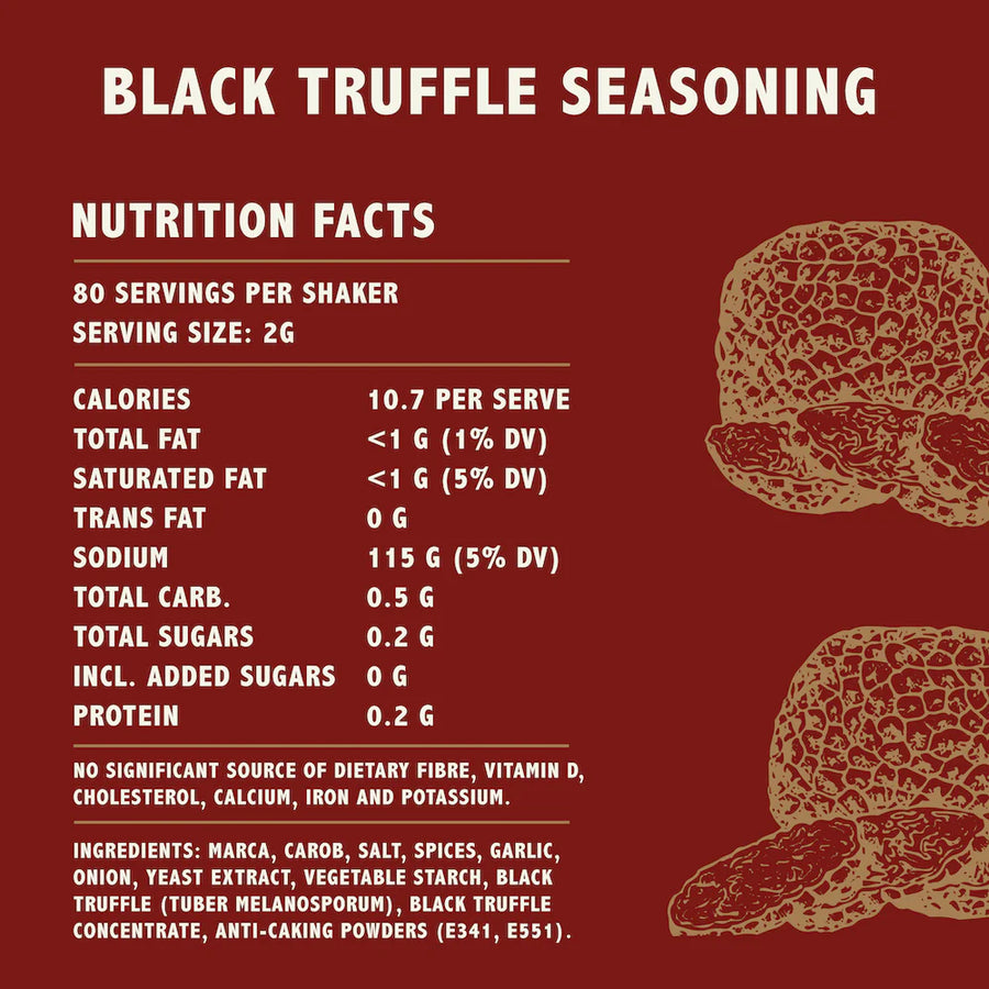 Kiwi Artisan  - Black Truffle Seasoning - the good tonic - Whakatane