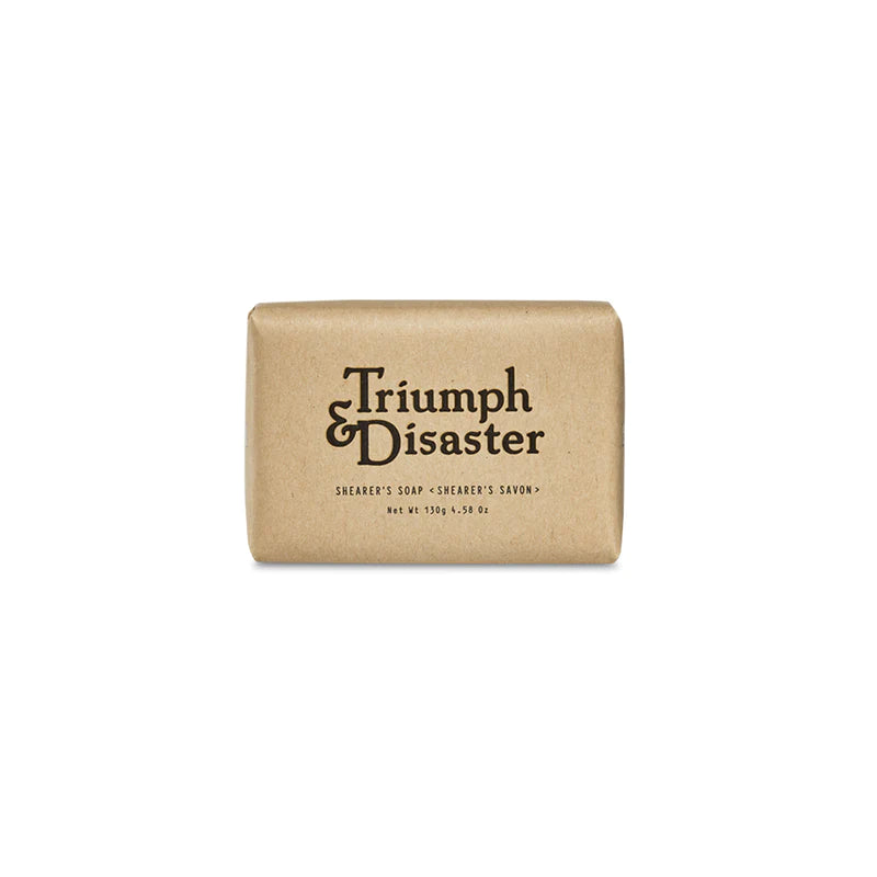 Triumph & Disaster - Shearer's soap - the good tonic - Whakatane