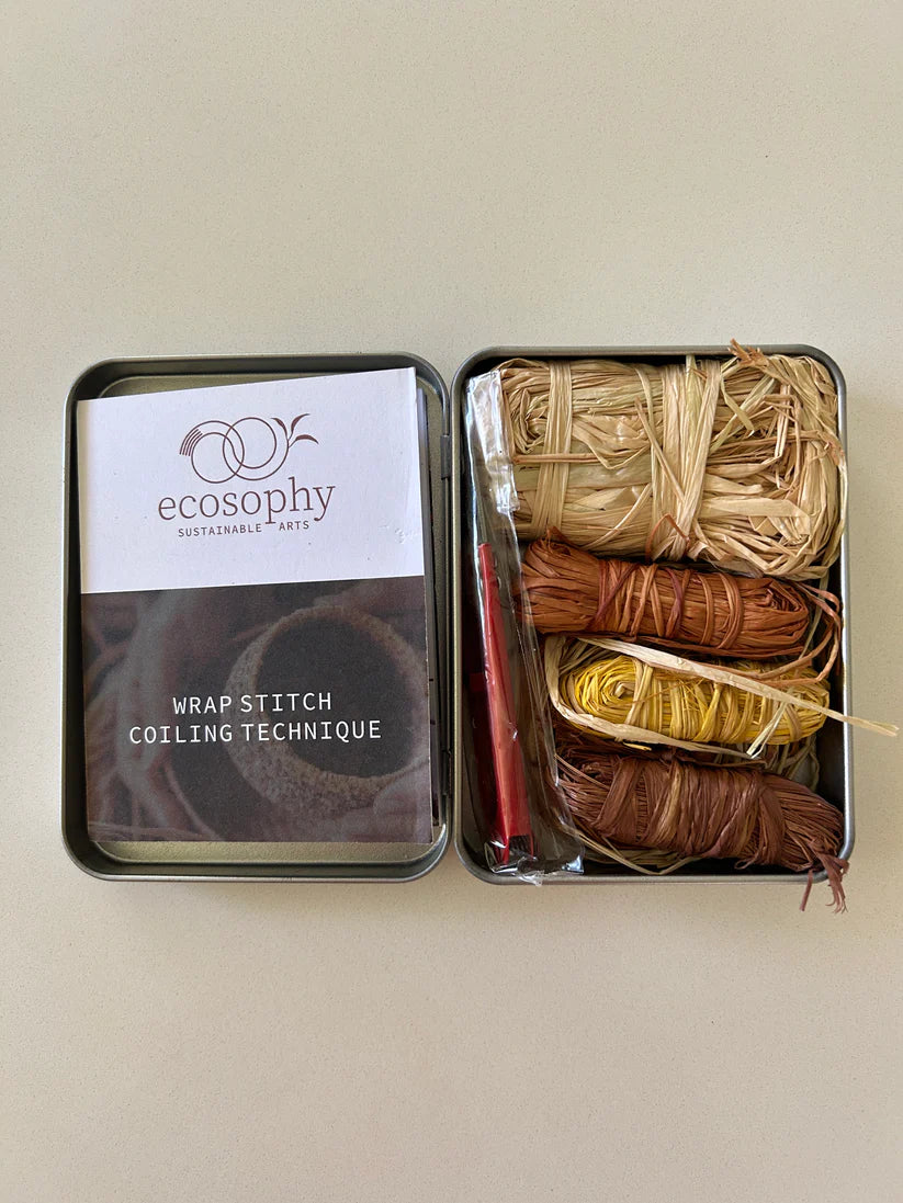 Ecosophy Arts - Basket Coiling Kit mini - the good tonic - Whakatane
