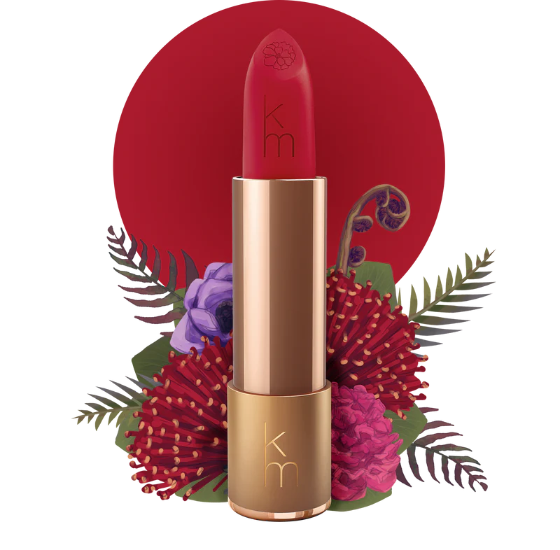 Keren Murrell - 04 Red Shimmer Natural Lipstick