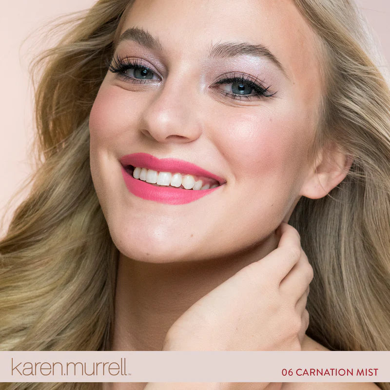 Karen Murrell - 06 Carnation Mist Natural Lipstick, the good tonic, Whakatane