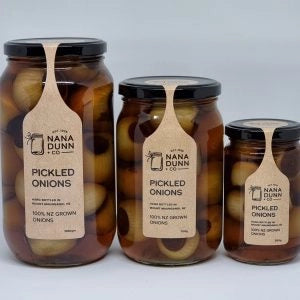 Nana Dunn - Pickled Onions - the good tonic - Whakatane  