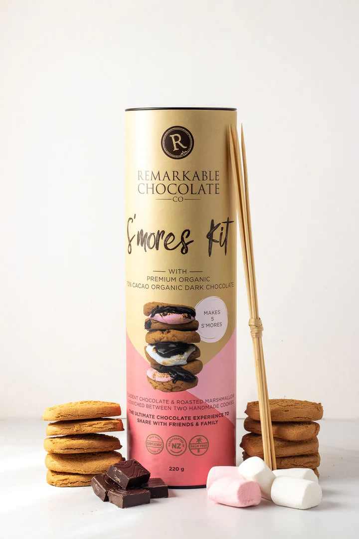 The Remarkable Chocolate Co. - S'mores Kit LIMITED EDITION - the good tonic - Whakatane 