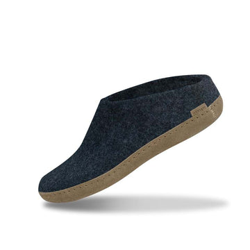 Glerups - Slip-on with leather sole - Denim - the good tonic