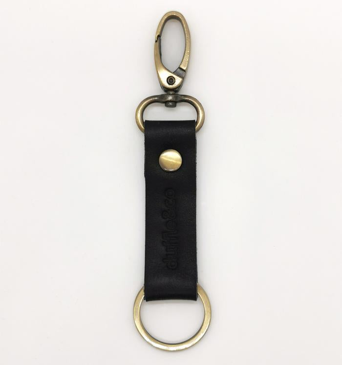 Duffle & Co - LEATHER KEYRINGS - the good tonic