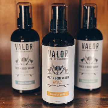 Valor - Castile Face and Body Wash - the good tonic