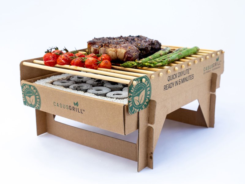 CASUSGRILL™ eco-friendly single use BBQ_the good tonic